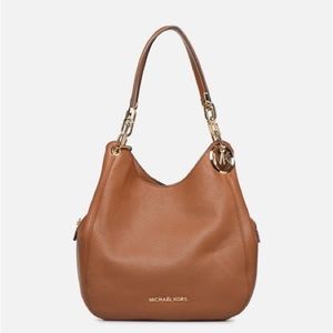 Michael Kors leather shoulder bag